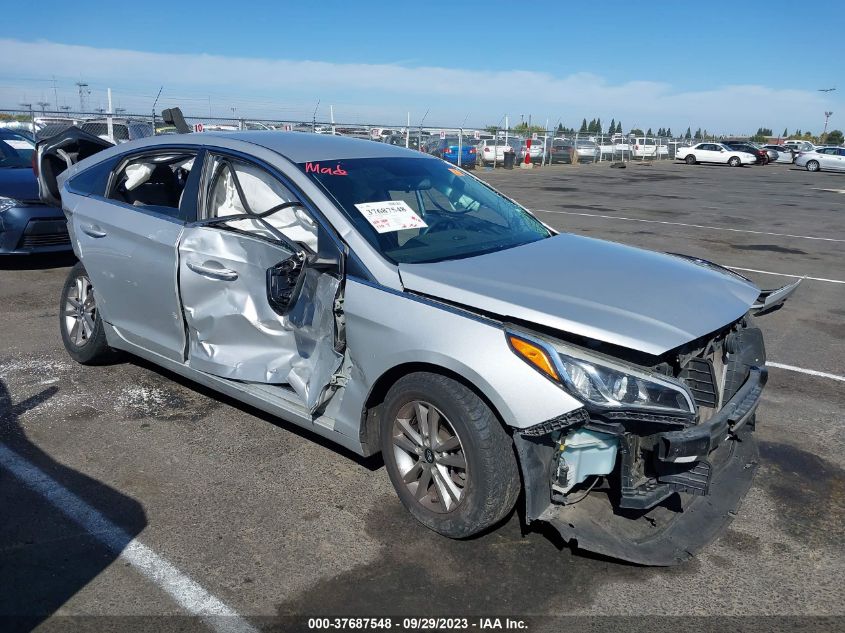 2017 HYUNDAI SONATA 2.4L - 5NPE24AF9HH491287