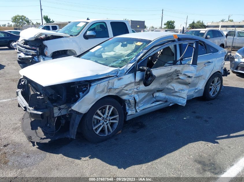 2017 HYUNDAI SONATA 2.4L - 5NPE24AF9HH491287