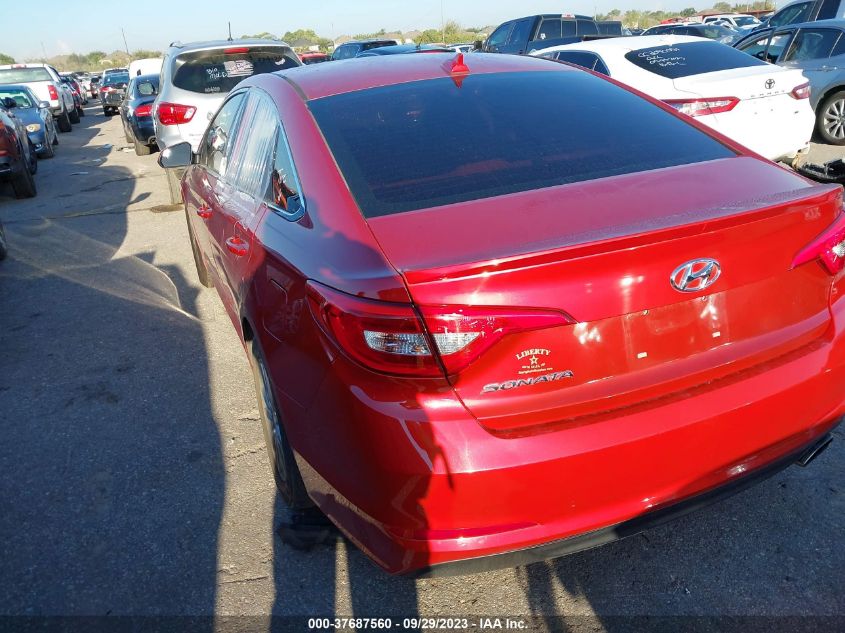 2017 HYUNDAI SONATA SE - 5NPE24AFXHH450294