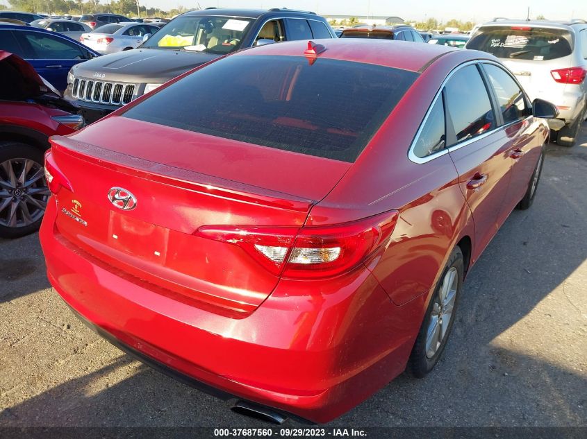 2017 HYUNDAI SONATA SE - 5NPE24AFXHH450294