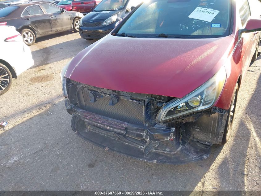 2017 HYUNDAI SONATA SE - 5NPE24AFXHH450294