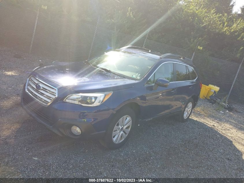 2015 SUBARU OUTBACK 2.5I PREMIUM - 4S4BSAFCXF3268048