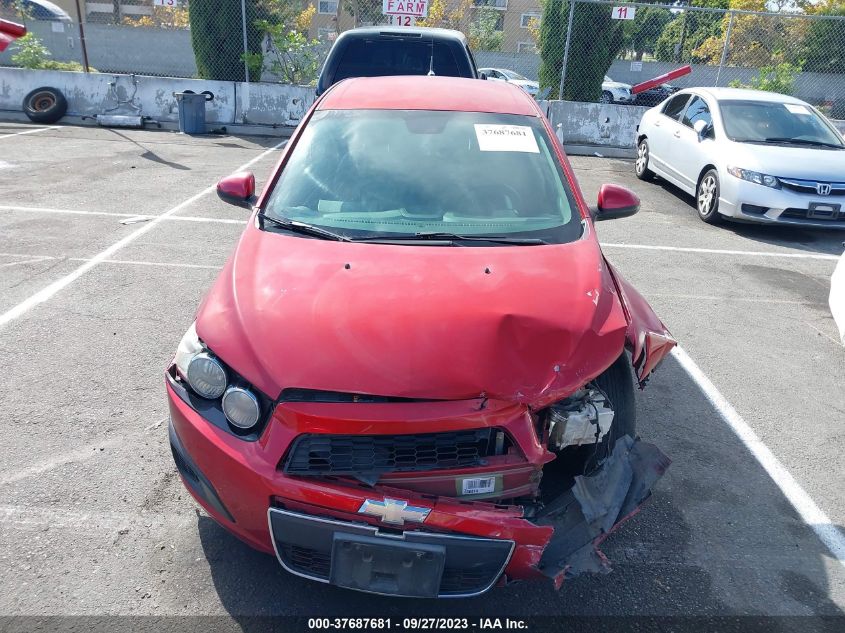 2013 CHEVROLET SONIC LT - 1G1JC6SG8D4201113