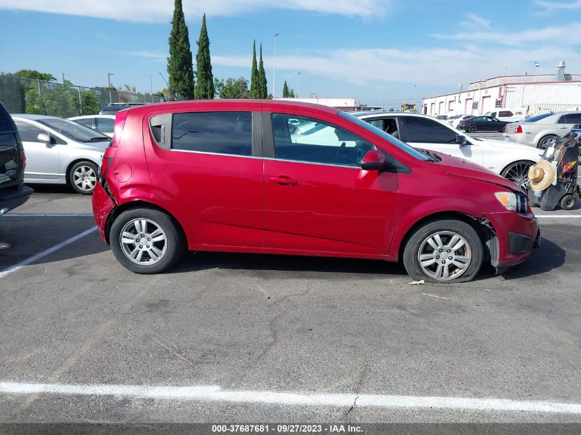 2013 CHEVROLET SONIC LT - 1G1JC6SG8D4201113
