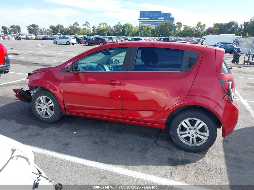 2013 CHEVROLET SONIC LT - 1G1JC6SG8D4201113