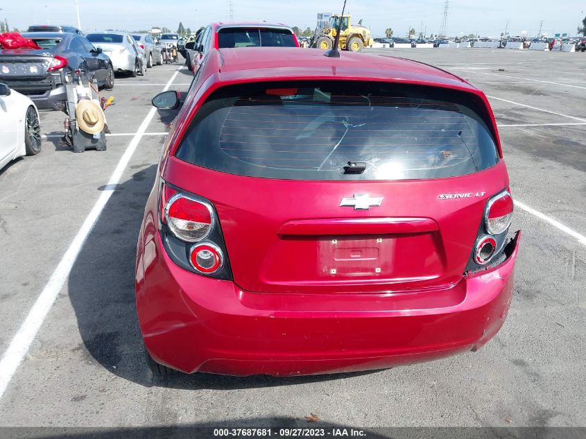 2013 CHEVROLET SONIC LT - 1G1JC6SG8D4201113