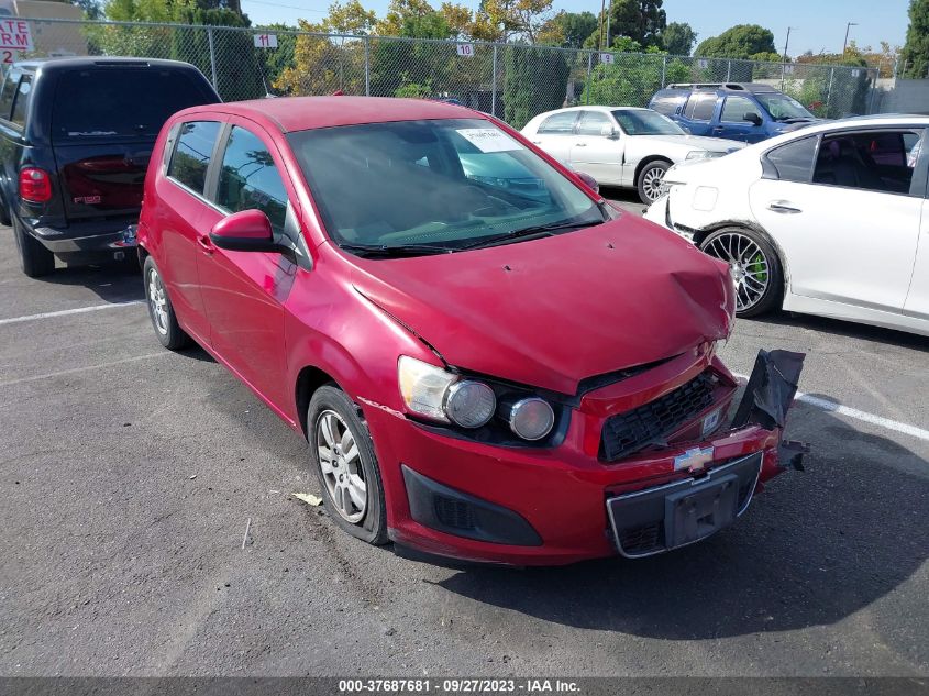 2013 CHEVROLET SONIC LT - 1G1JC6SG8D4201113