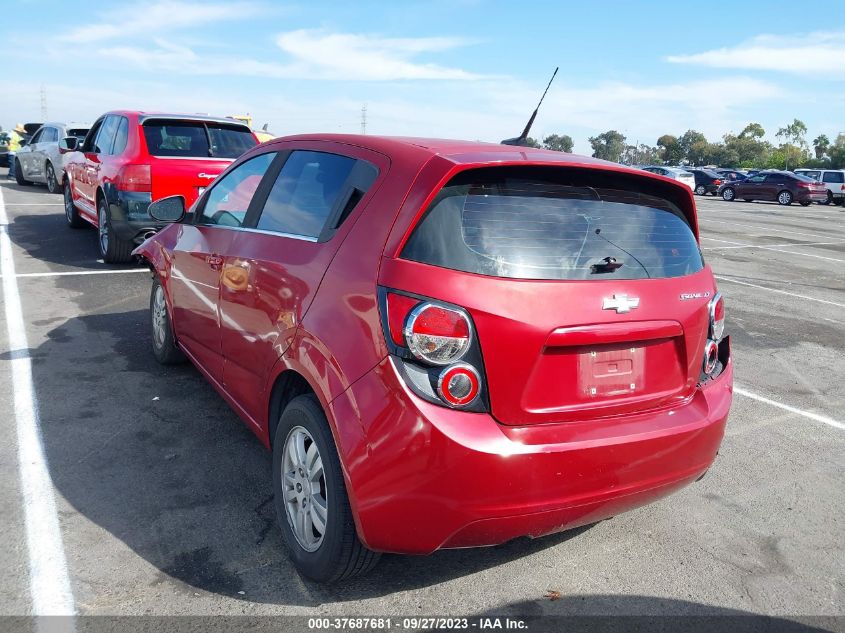 2013 CHEVROLET SONIC LT - 1G1JC6SG8D4201113