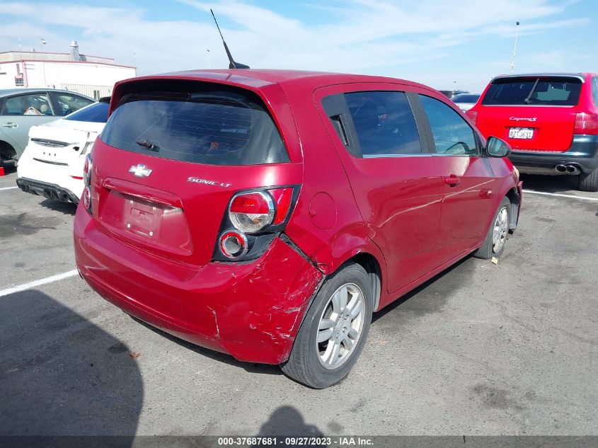 2013 CHEVROLET SONIC LT - 1G1JC6SG8D4201113