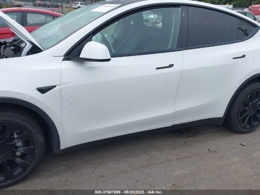 2021 TESLA MODEL Y - 5YJYGDEE3MF184996