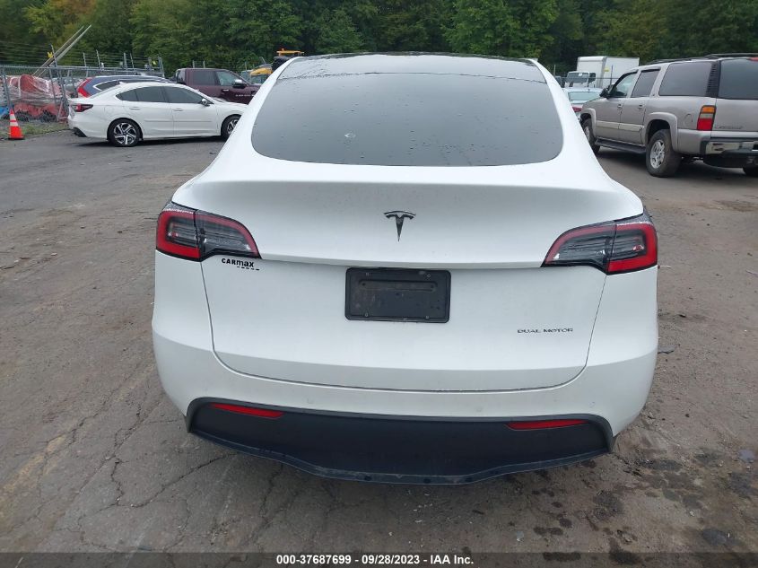 2021 TESLA MODEL Y - 5YJYGDEE3MF184996