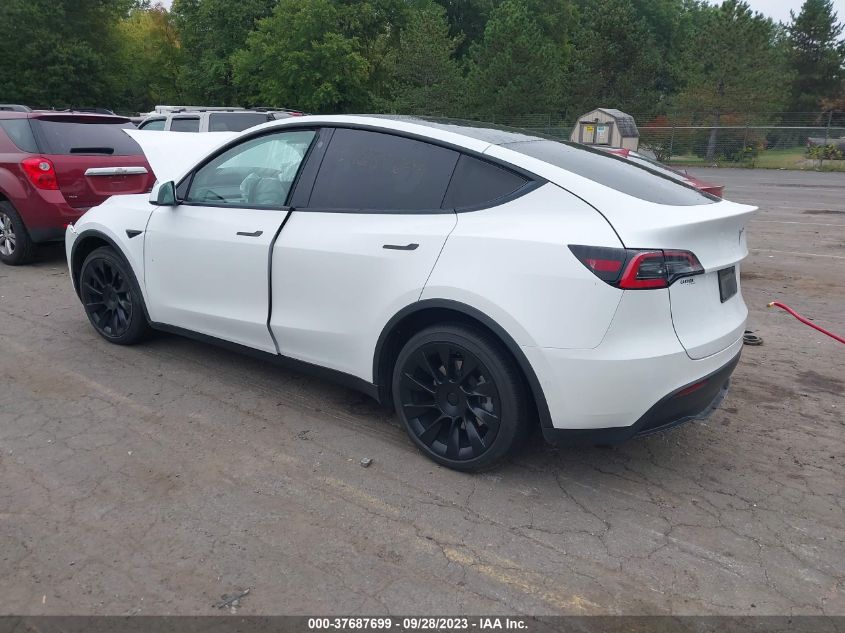 2021 TESLA MODEL Y - 5YJYGDEE3MF184996