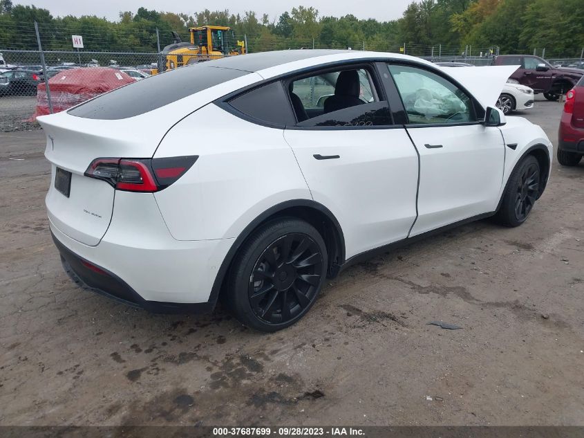 2021 TESLA MODEL Y - 5YJYGDEE3MF184996