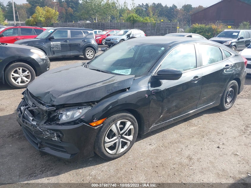 VIN 2HGFC2F58JH563117 2018 HONDA CIVIC SEDAN LX