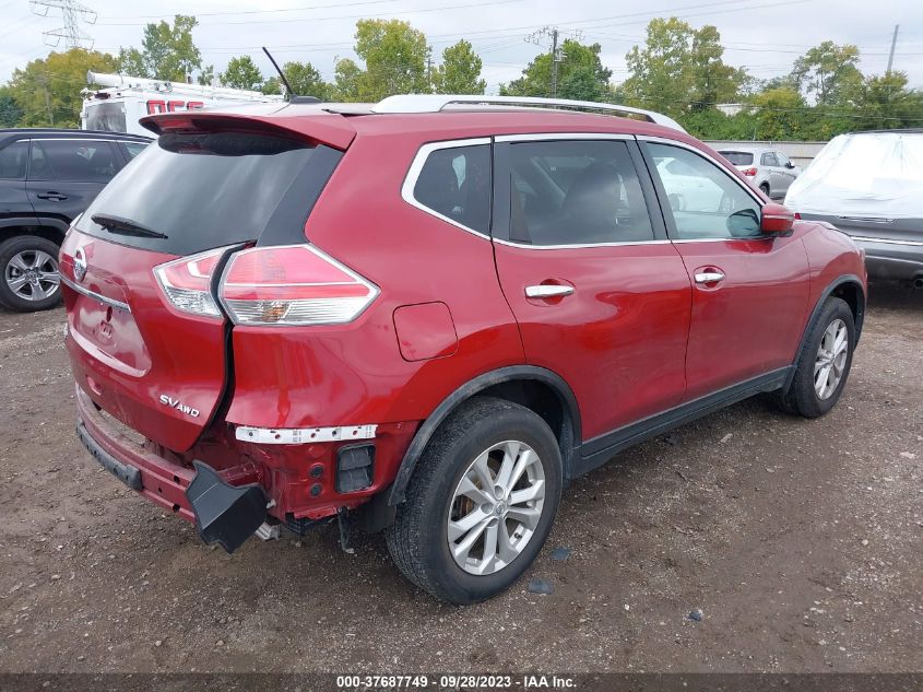 2015 NISSAN ROGUE SV - KNMAT2MV4FP558186