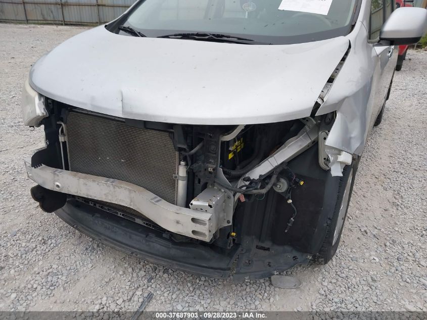 2013 NISSAN QUEST S/SV/SL/LE - JN8AE2KP2D9071329