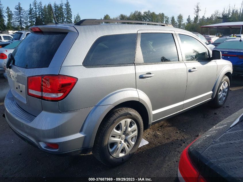 2019 DODGE JOURNEY SE - 3C4PDCBB7KT804174