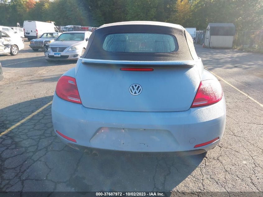 2014 VOLKSWAGEN BEETLE CONVERTIBLE 2.5L 3VW5P7ATXEM803189