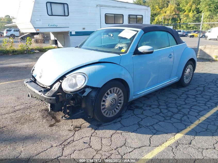 2014 VOLKSWAGEN BEETLE CONVERTIBLE 2.5L 3VW5P7ATXEM803189