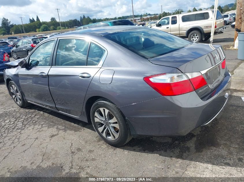 2015 HONDA ACCORD LX - 1HGCR2F3XFA222985