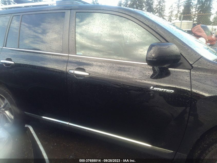 2013 TOYOTA HIGHLANDER LIMITED - 5TDDK3EH3DS255594