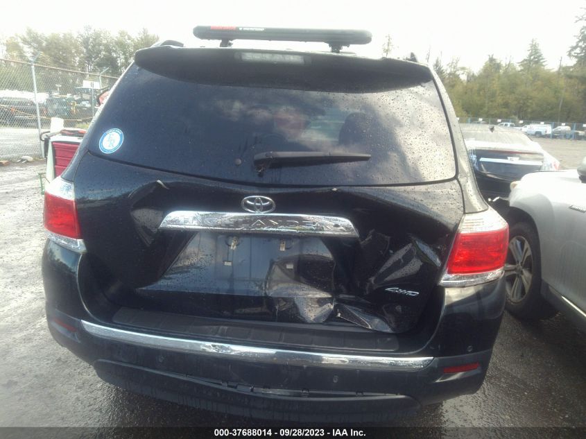 2013 TOYOTA HIGHLANDER LIMITED - 5TDDK3EH3DS255594
