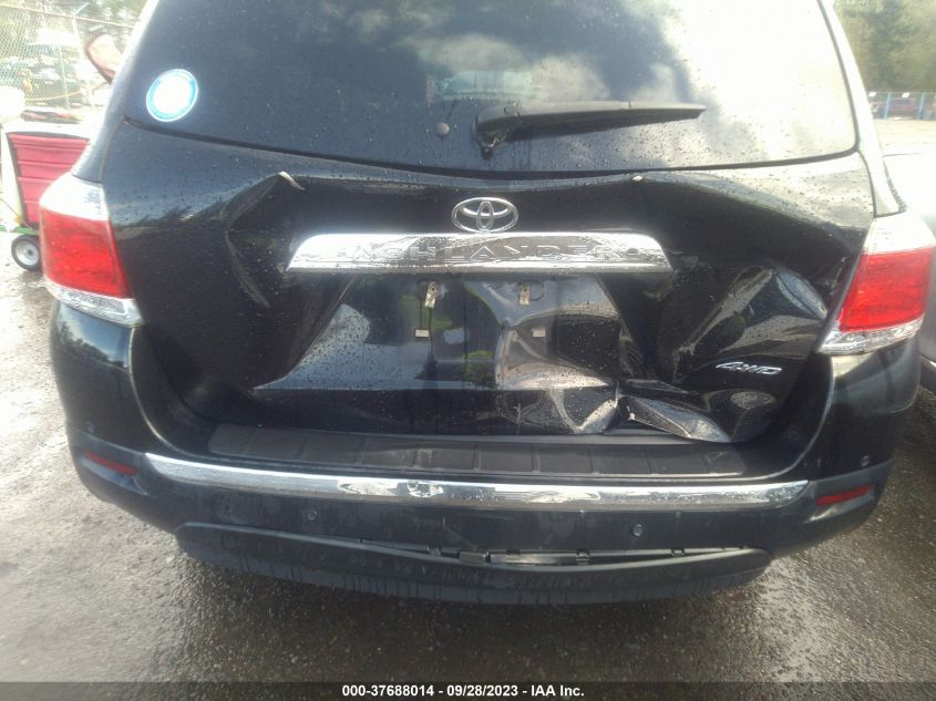 2013 TOYOTA HIGHLANDER LIMITED - 5TDDK3EH3DS255594