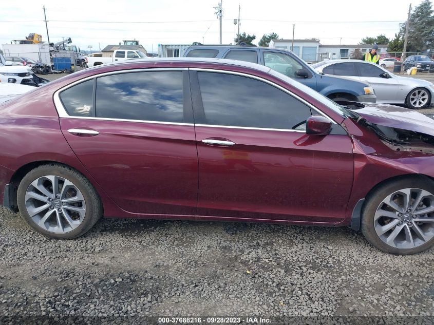 2015 HONDA ACCORD SEDAN SPORT - 1HGCR2F53FA196134