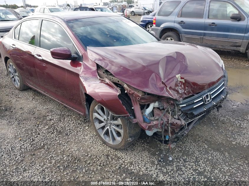 2015 HONDA ACCORD SEDAN SPORT - 1HGCR2F53FA196134