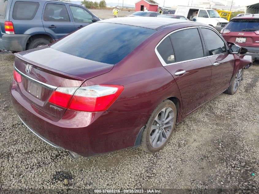 2015 HONDA ACCORD SEDAN SPORT - 1HGCR2F53FA196134