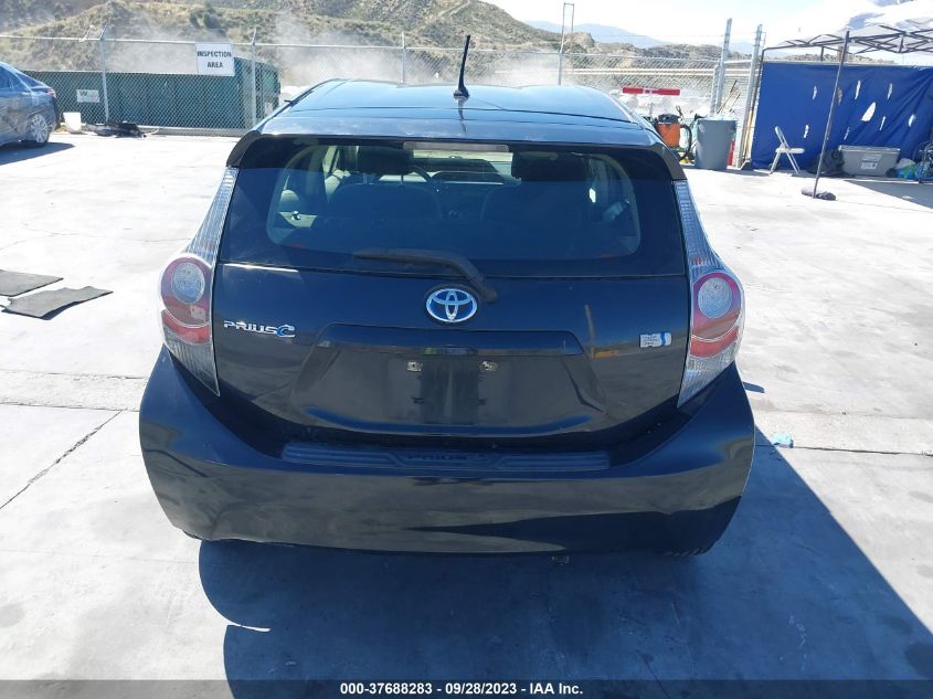 2013 TOYOTA PRIUS C ONE/TWO/THREE/FOUR - JTDKDTB36D1046552