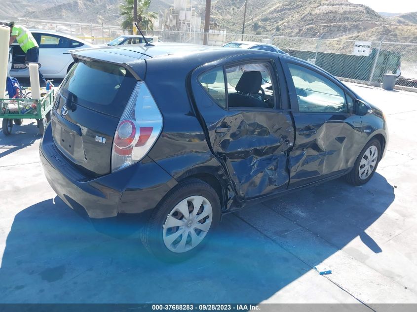2013 TOYOTA PRIUS C ONE/TWO/THREE/FOUR - JTDKDTB36D1046552