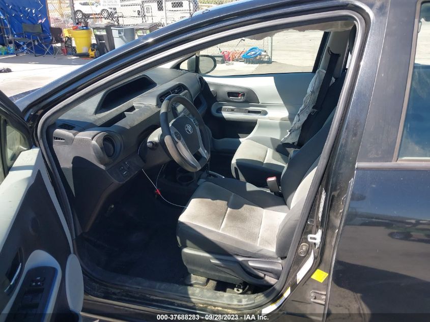 2013 TOYOTA PRIUS C ONE/TWO/THREE/FOUR - JTDKDTB36D1046552