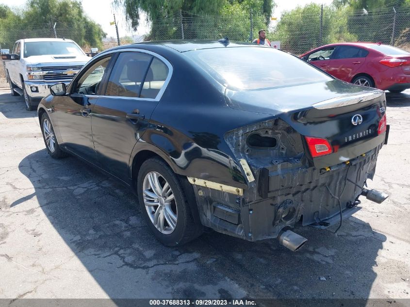 2013 INFINITI G37 SEDAN X JN1CV6AR9DM752442