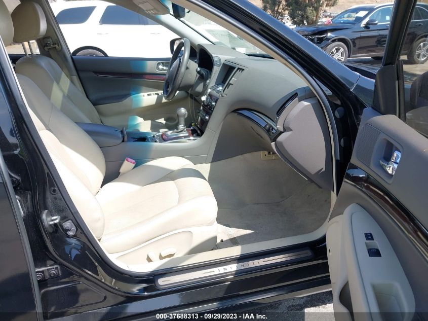 2013 INFINITI G37 SEDAN X JN1CV6AR9DM752442
