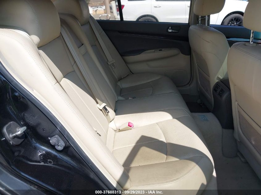 2013 INFINITI G37 SEDAN X JN1CV6AR9DM752442