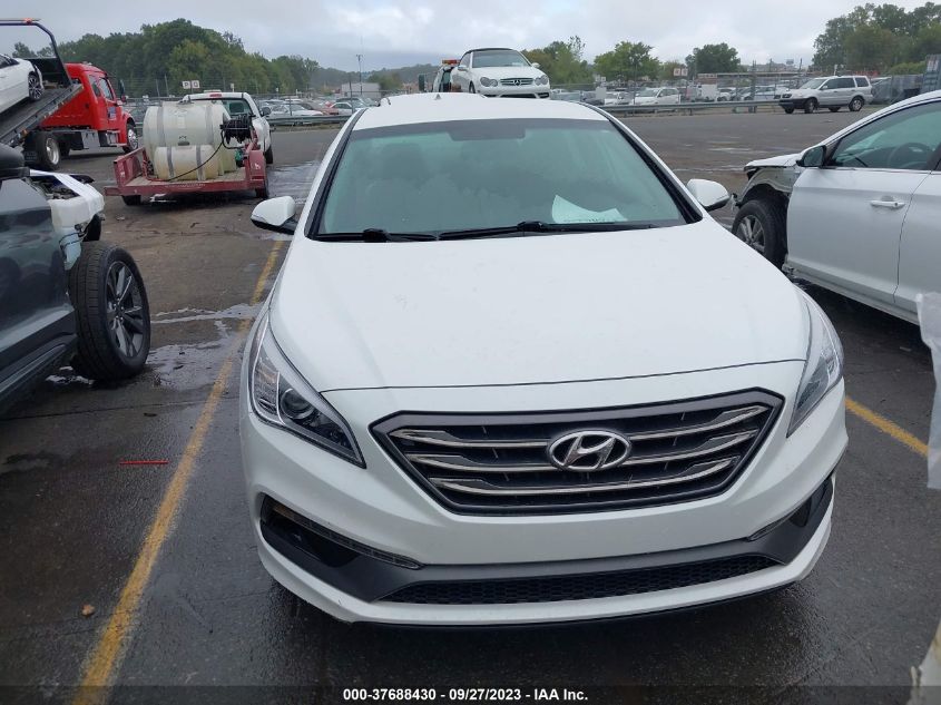 2015 HYUNDAI SONATA 2.4L SPORT - 5NPE34AF8FH037350