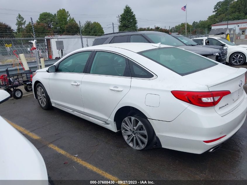 2015 HYUNDAI SONATA 2.4L SPORT - 5NPE34AF8FH037350