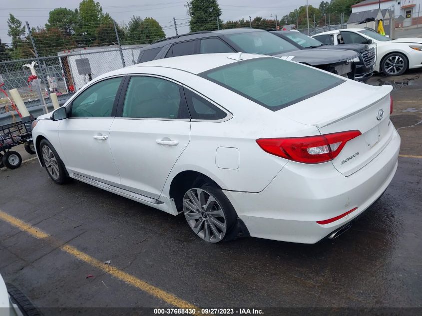 2015 HYUNDAI SONATA 2.4L SPORT - 5NPE34AF8FH037350