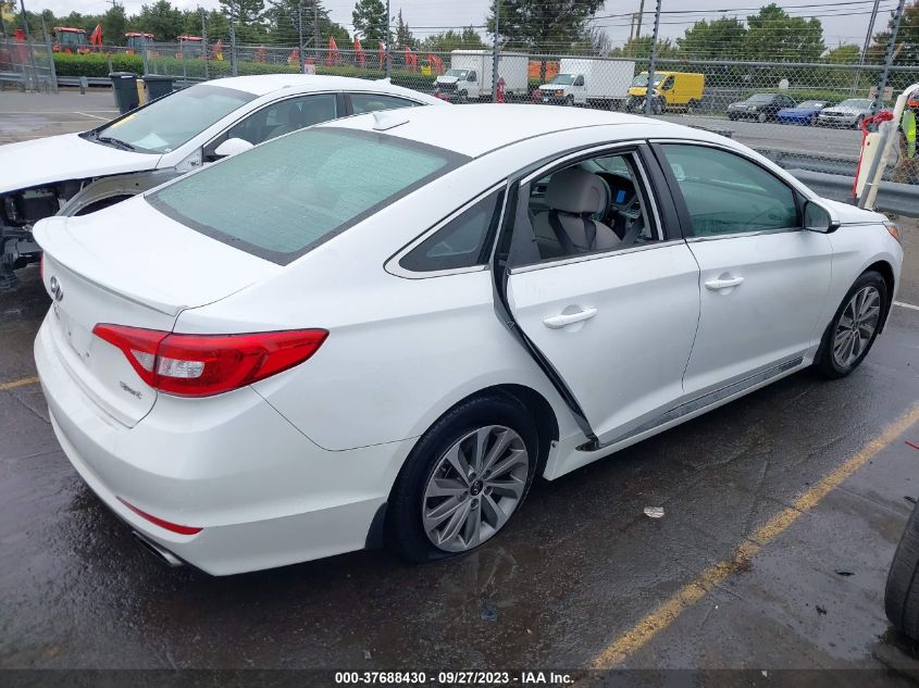 2015 HYUNDAI SONATA 2.4L SPORT - 5NPE34AF8FH037350