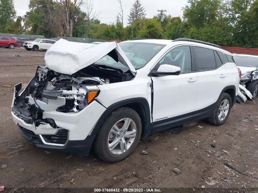 2022 GMC TERRAIN SLE - 3GKALMEV9NL110034