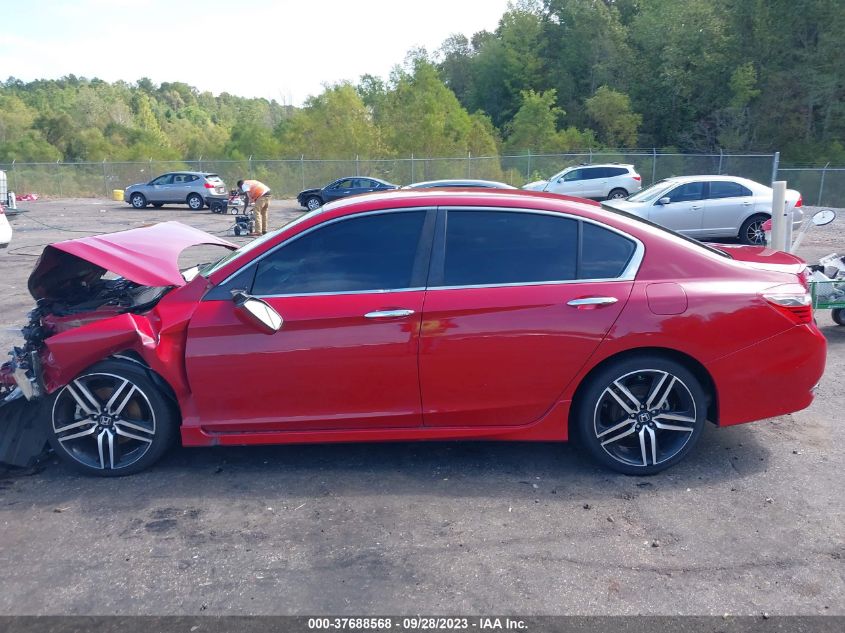 2017 HONDA ACCORD SEDAN SPORT SE - 1HGCR2F19HA127058