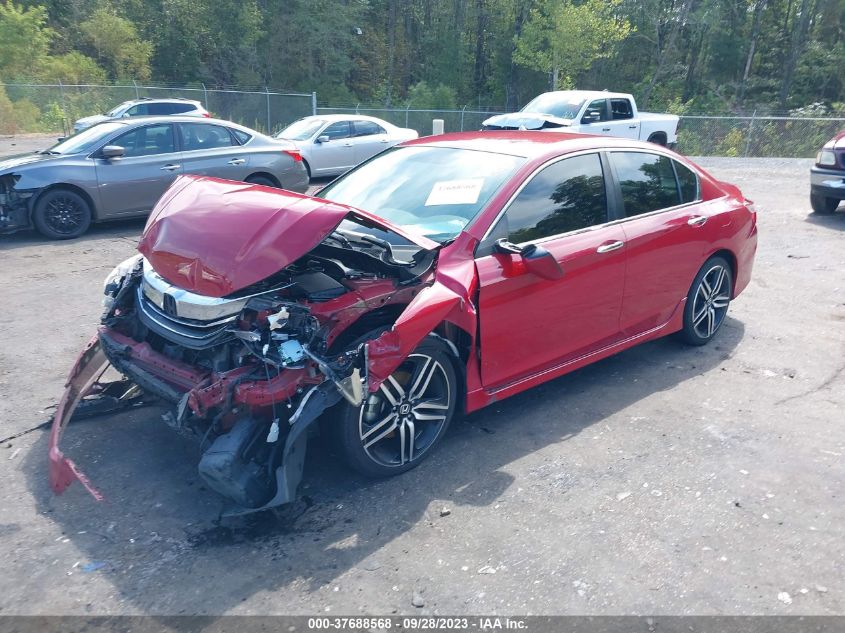 2017 HONDA ACCORD SEDAN SPORT SE - 1HGCR2F19HA127058
