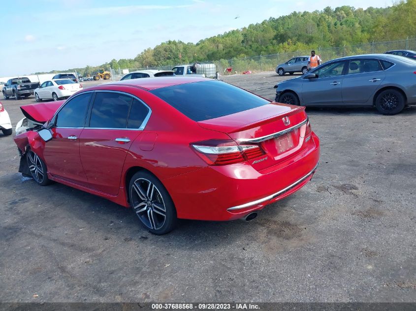 2017 HONDA ACCORD SEDAN SPORT SE - 1HGCR2F19HA127058