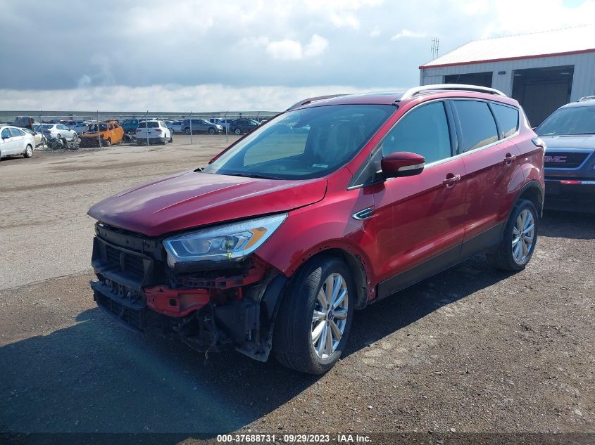 2017 FORD ESCAPE TITANIUM - 1FMCU9JD6HUD85135