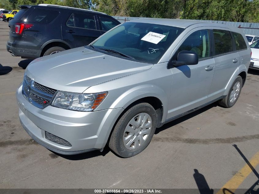 2014 DODGE JOURNEY AMERICAN VALUE PKG - 3C4PDCAB0ET278234