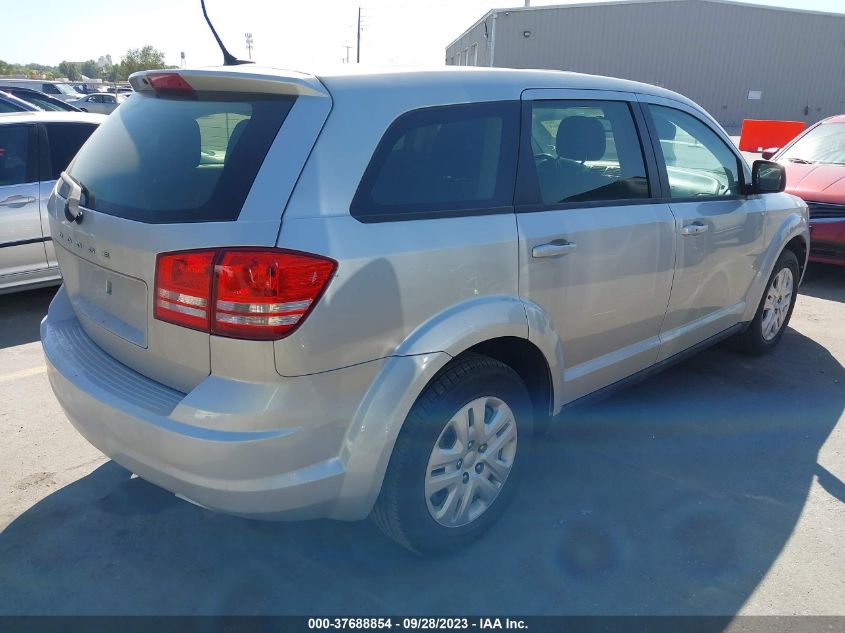 2014 DODGE JOURNEY AMERICAN VALUE PKG - 3C4PDCAB0ET278234