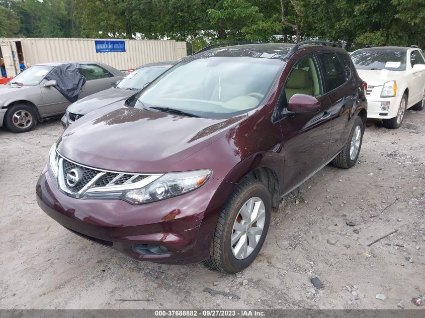 2013 NISSAN MURANO SL - JN8AZ1MW9DW320200
