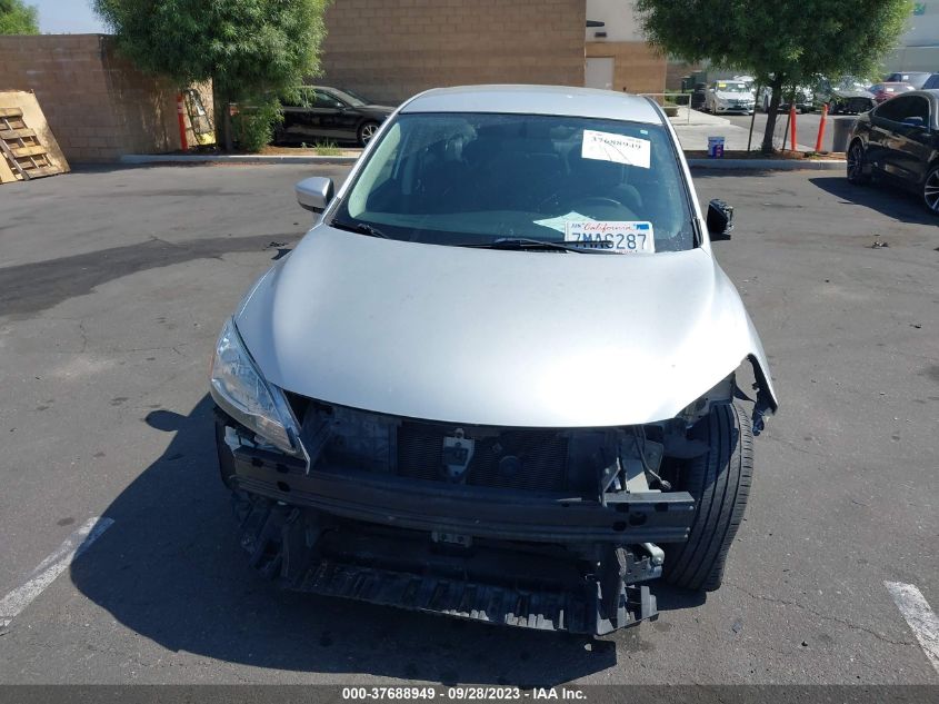 2015 NISSAN SENTRA S - 3N1AB7AP0FY290504