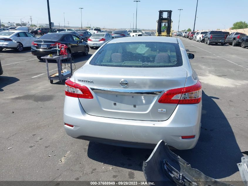 2015 NISSAN SENTRA S - 3N1AB7AP0FY290504